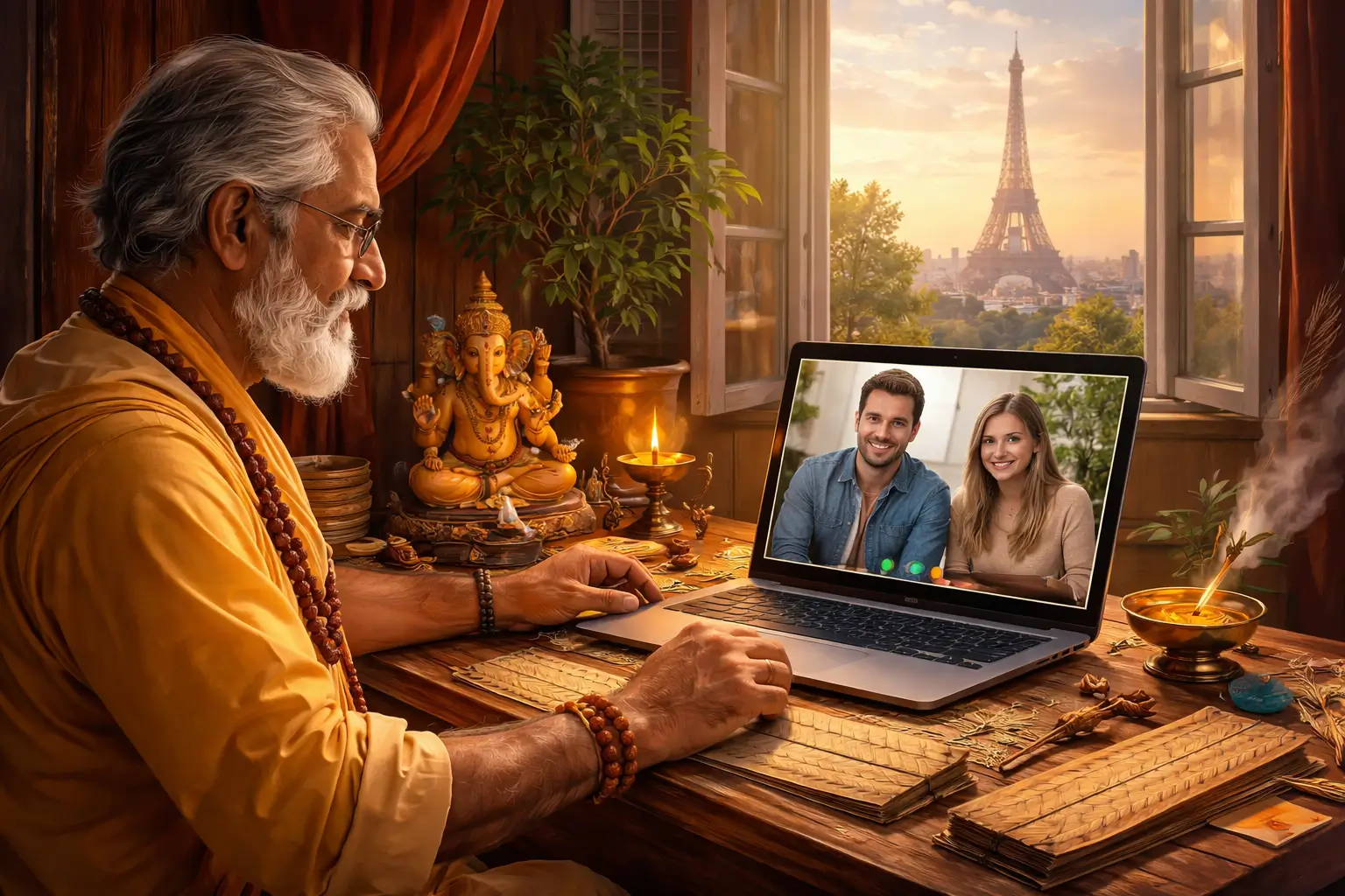 Nadi Astrology in France | Trusted Palm Leaf Astrology